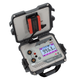 Microohmmeter mới với pin dụng cụ có thể thay thế
