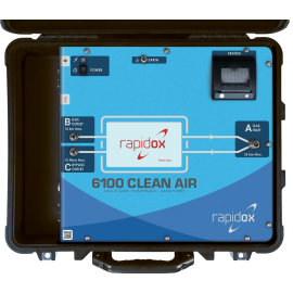 Máy phân tích bơm ngược không khí sạch Rapidox 6100